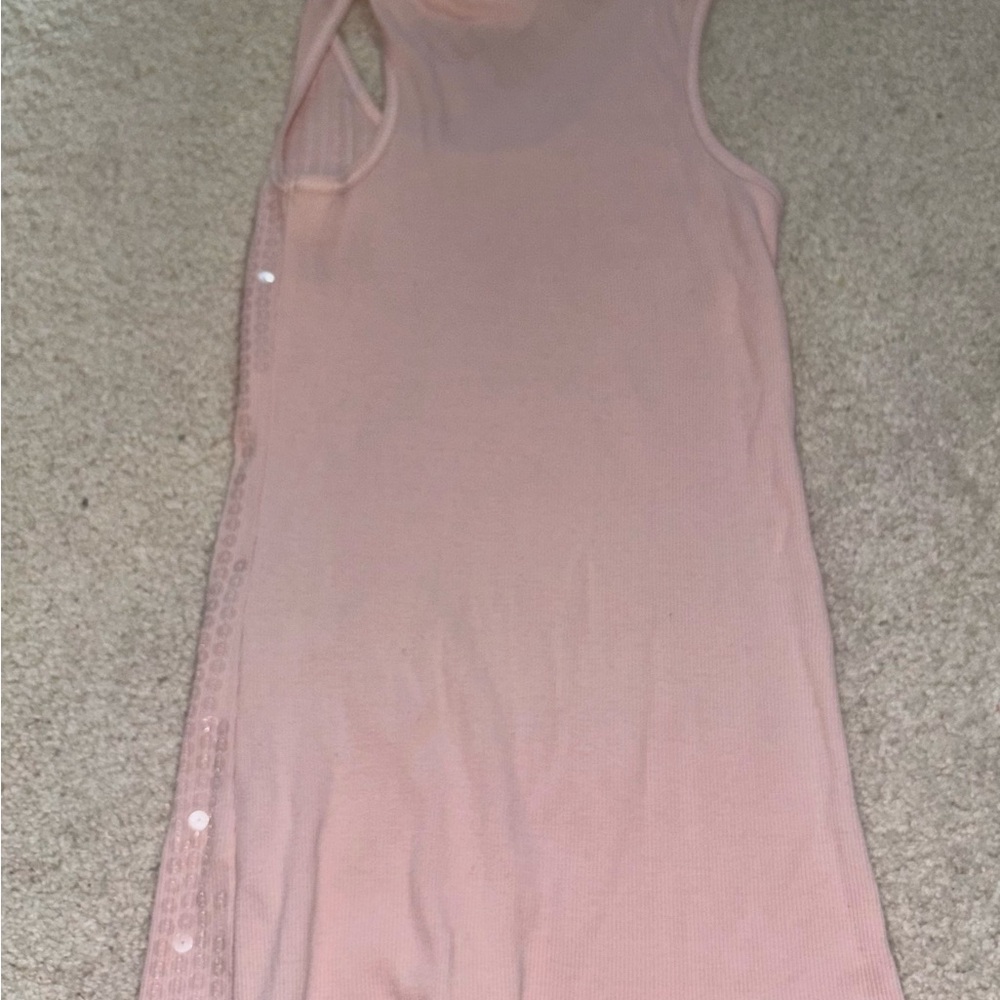 Pink Sequin Tank Top - Picture 4 of 4